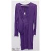 Image 1 : PURPLE DRESS SIZE MEDIUM