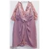 Image 1 : PURPLE DRESS SIZE 18