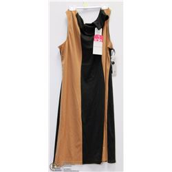 BLACK AND BROWN DRESS SIZE 16
