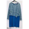 Image 1 : BLUE DRESS SIZE 3XL