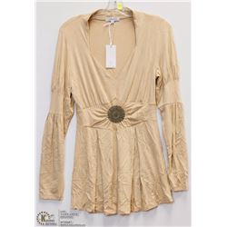 TAN DRESS SIZE LARGE