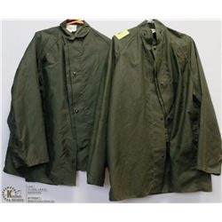 2 RAIN SUIT JACKET & PANTS - 1 XL & 1 SMALL
