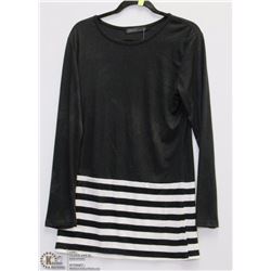 BLACK AND WHITE DRESS SIZE XL