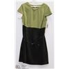 Image 1 : GREEN AND BLACK DRESS SIZE 16