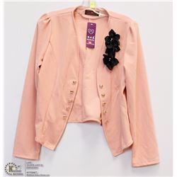 PEACH BLAZER SIZE 4XL