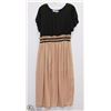 Image 1 : BLACK AND BROWN DRESS SIZE XXL