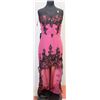 Image 1 : DARK PINK DRESS SIZE UNKNOWN SOLD WITH