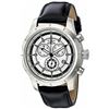 Image 1 : INVICTA MEN'S BLACK LEATHER STRAP SPECIALTY
