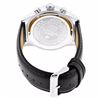 Image 2 : INVICTA MEN'S BLACK LEATHER STRAP SPECIALTY
