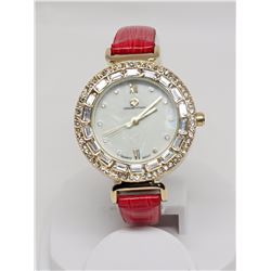 ADRIENNE VITTADINI RED LEATHER STRAP MOTHER
