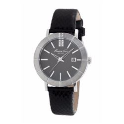 KENNETH COLE, QUARTZ ANALOG DATE BLACK