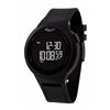 Image 1 : KENNETH COLE NEW YORK BLACK SILICONE STRAP