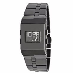 KENNETH COLE BLACK DIGITAL DIAL BLACK
