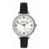 Image 1 : KENNETH COLE BLACK LEATHER STRAP WHITE DIAL