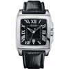 Image 1 : HUGO BOSS BLACK LEATHER STRAP & DIAL QUARTZ