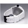 Image 2 : ADIDAS MEN'S WHITE DIAL WHITE RUBBER STRAP