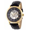 Image 2 : STUHRLING ORIGINAL BLACK SKELETONIZED DIAL,