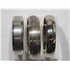 #34-STAINLESS STEEL MEN'S RINGS