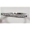 #36-10KT WHITE GOLD DIAMOND BAND RING