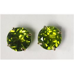 #41-14KT YELLOW GOLD LARGE  PERIDOT (4.60CT)