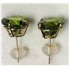 Image 2 : #41-14KT YELLOW GOLD LARGE  PERIDOT (4.60CT)