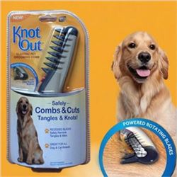 KNOT OUT ELECTRIC PET GROOMING COMB