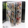 Image 1 : BINDER WITH 4 SHEETS OF OILERS HOCKEY CARDS