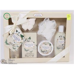 6PC BLOOMFIELD SWEET JASMINE PETAL BATH SET