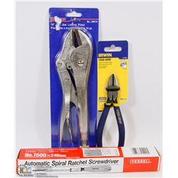 IRWIN VISE GRIP 6" TAPERED NOSE DIAGONAL PLIERS