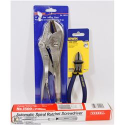 IRWIN VISE GRIP 6" TAPERED NOSE DIAGONAL PLIERS