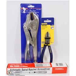 IRWIN VISE GRIP 6" TAPERED NOSE DIAGONAL PLIERS