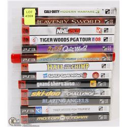 BUNDLE OF 13 PS3 GAMES INCLUDING CALL OF DUTY