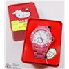 Image 1 : HELLO KITTY WATCH PINK STRAP
