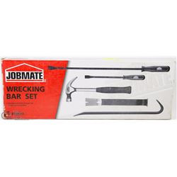 NEW JOBMATE 5-PC WRECKING BAR SET -