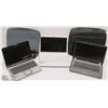 Image 1 : BOX W/3 WORKING LAPTOPS WITH CORDS -