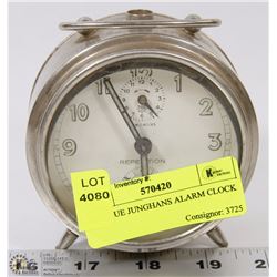 ANTIQUE JUNGHANS ALARM CLOCK