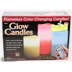 LED GLOW CANDLES IN BOX