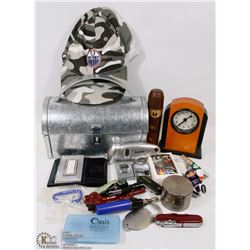 BOX W/METAL LUNCH BOX, ZIPPO STYLE