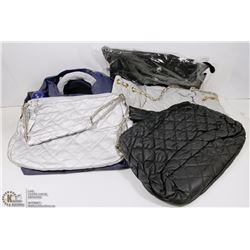 LOT OF 6 NEW WOMENS PURSES