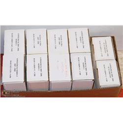 LOT OF 10 UPPER DECK/FLEER BASE HOCKEY SETS