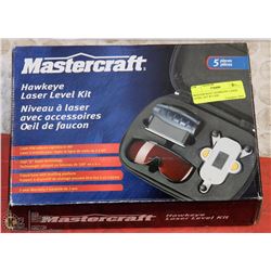 MASTERCRAFT HAWKEYE LASER LEVEL SET W CASE
