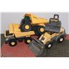 Image 1 : LOT OF FOUR LARGE METAL TONKA TOYS