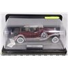 Image 1 : 1930 DUESENBERG T DERHAM TOURSTER DIECAST
