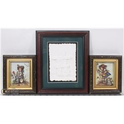 COLLECTION OF 3D WALL ART INCLUDING ORIGINAL