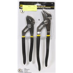 NEW FIX-IT 2PC LARGE GROOVED PLIER SETS