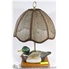 Image 1 : 59) VINTAGE DUCK LAMP