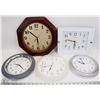 Image 1 : LOT OF WALL CLOCKS