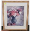Image 1 : FRAMED FLOWER PICTURE