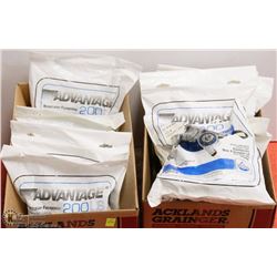 TWO BOXES OF ADVANTAGE 200LS RESPIRATORS