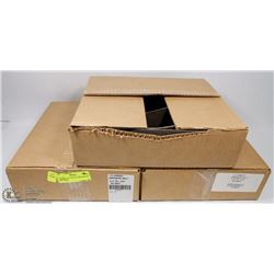 3 BOXES OF 3"X78-3/4" ABRASIVE 80 GRIT BELTS